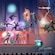An artist rendering of the Avengers Assemble stage show on the Disney Adventure, featuring Marvel Super Heroes and Villains in combat